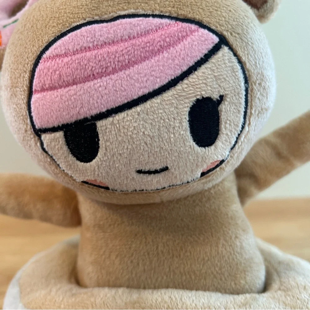 Tokidoki x Loungefly Neon Star 9” Donutella Plush y2k Doll Toy Cell Phone Holder
